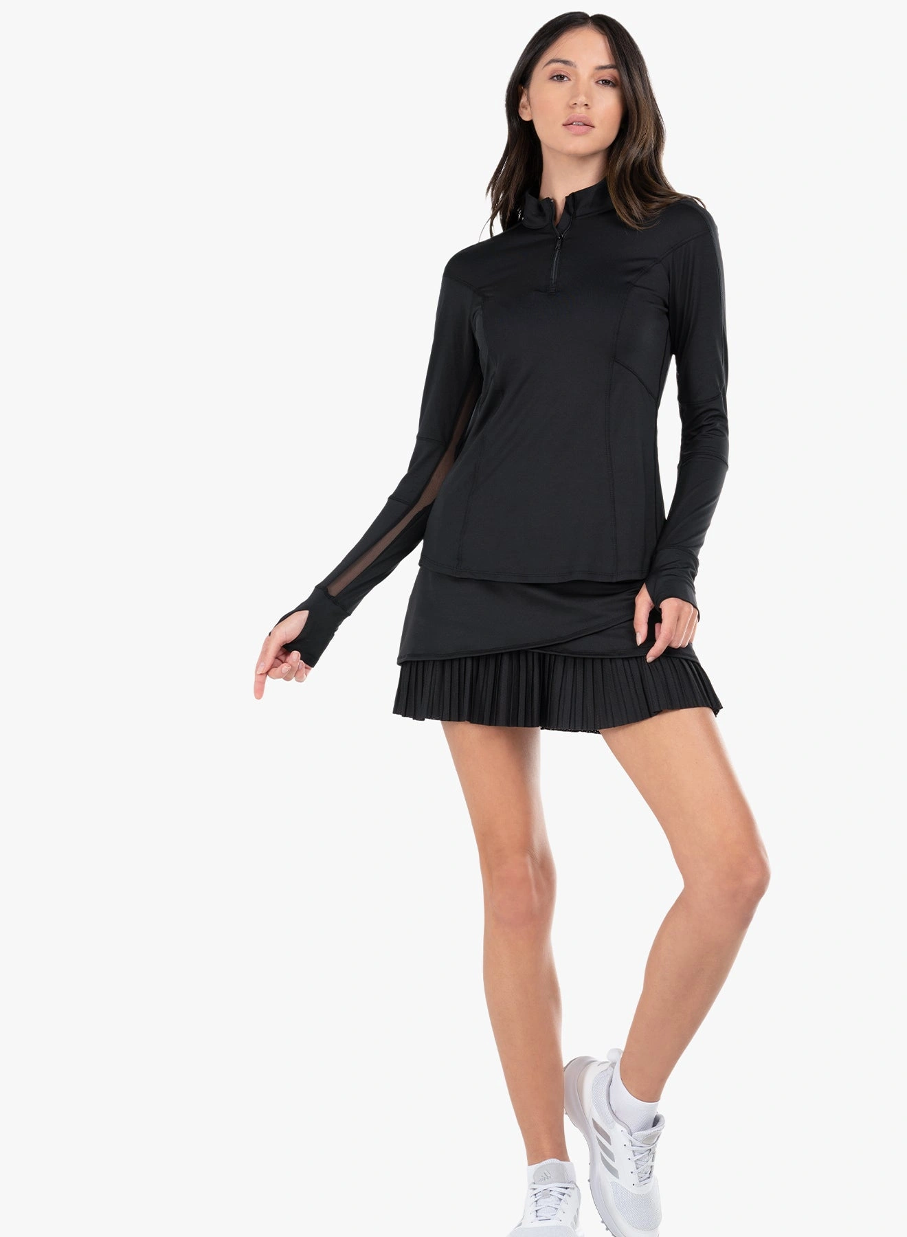 Cozy Quarter-Zip: Your Perfect Long-Sleeve Upgrade. Effortless Style. Everyday Comfort. Get Yours!